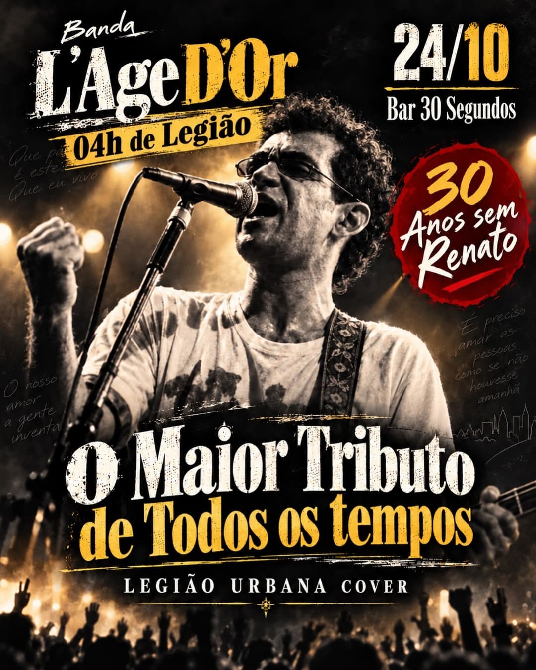 Flyer de Banda L’Age D’Or