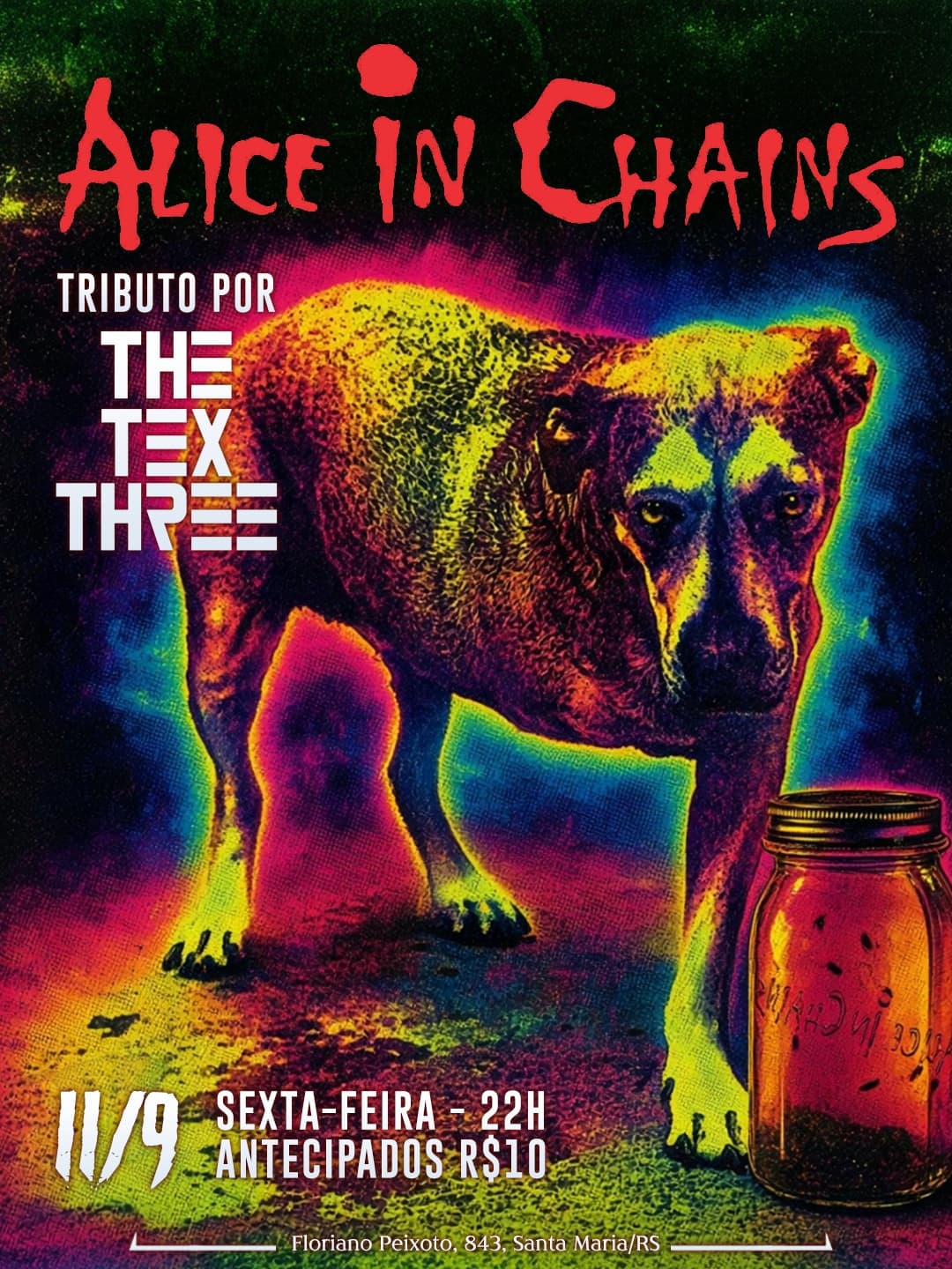 Flyer de The Tex Three