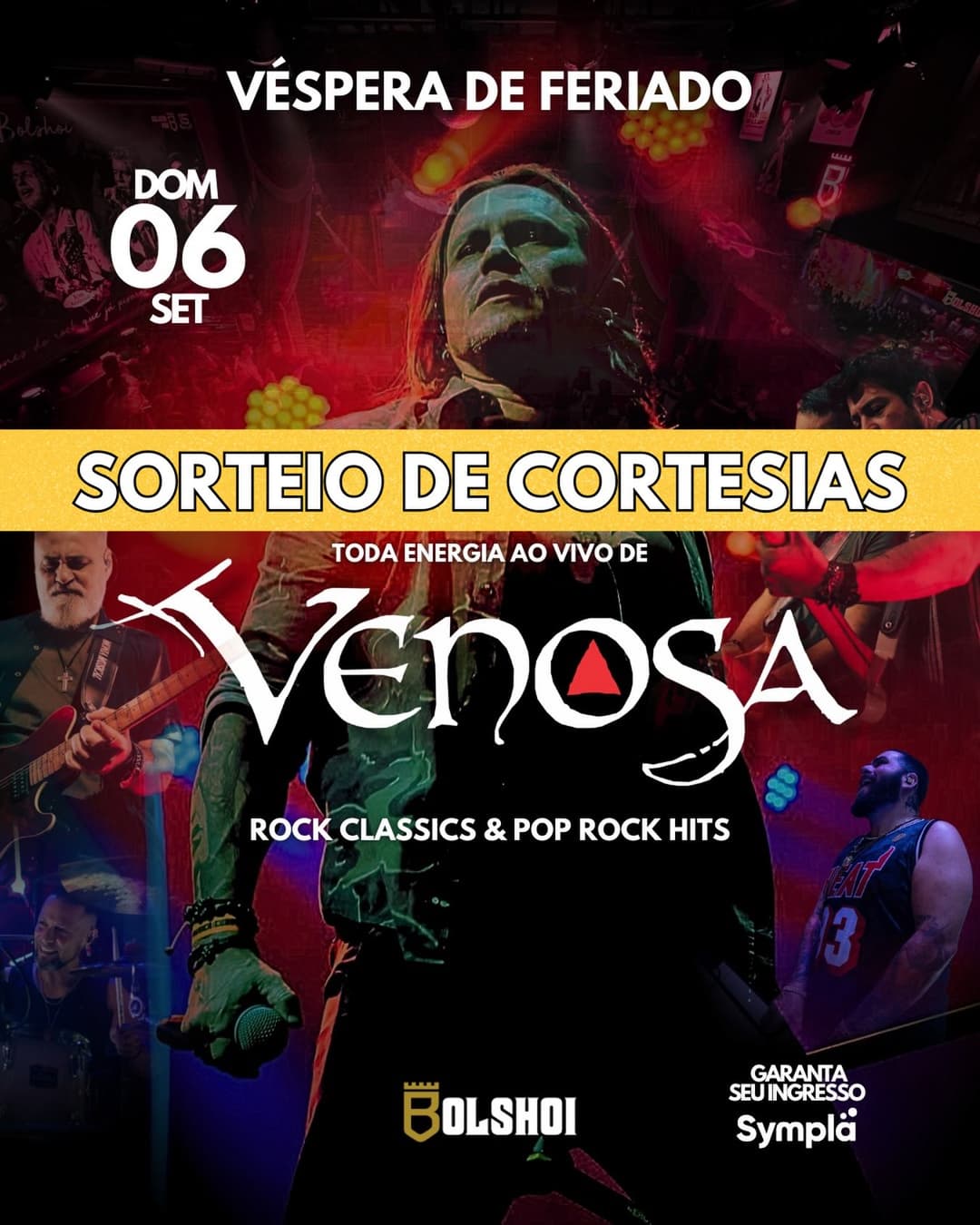 Flyer de Banda Venosa