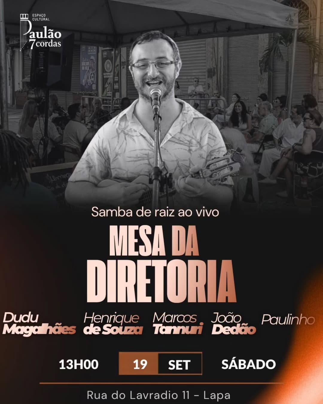 Flyer de Mesa da Diretoria