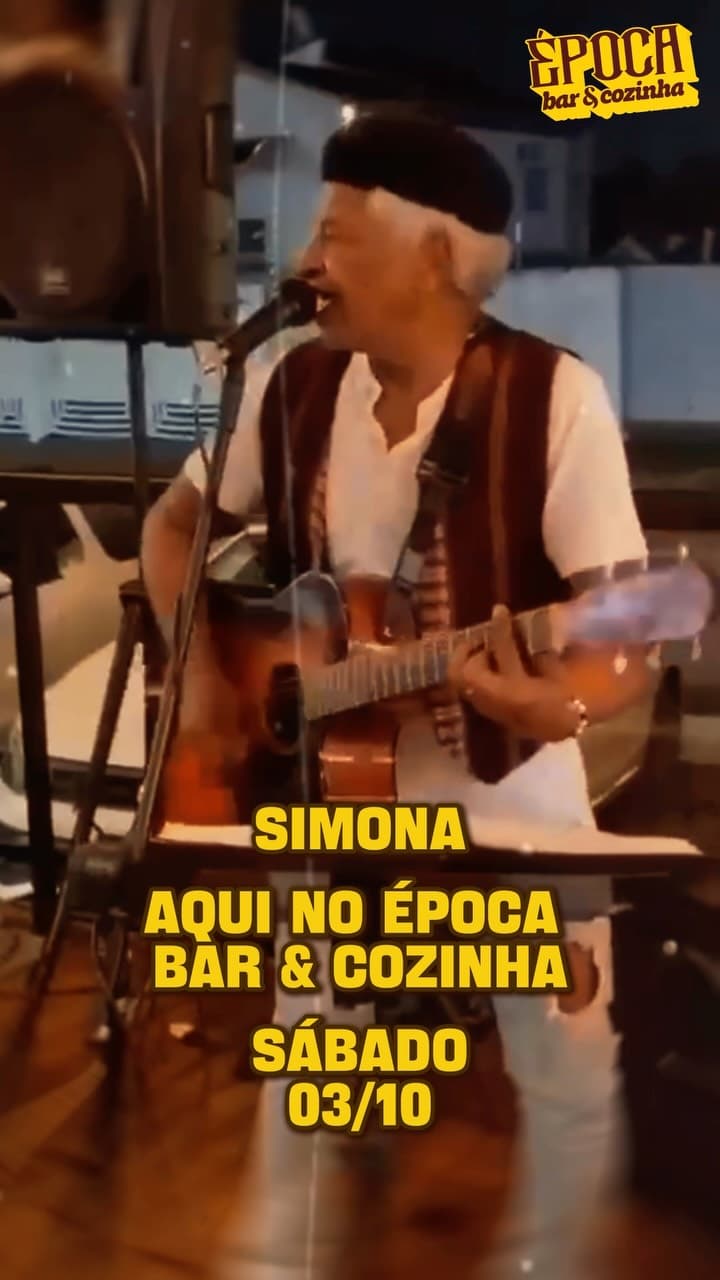 Flyer de Simona Oliveira