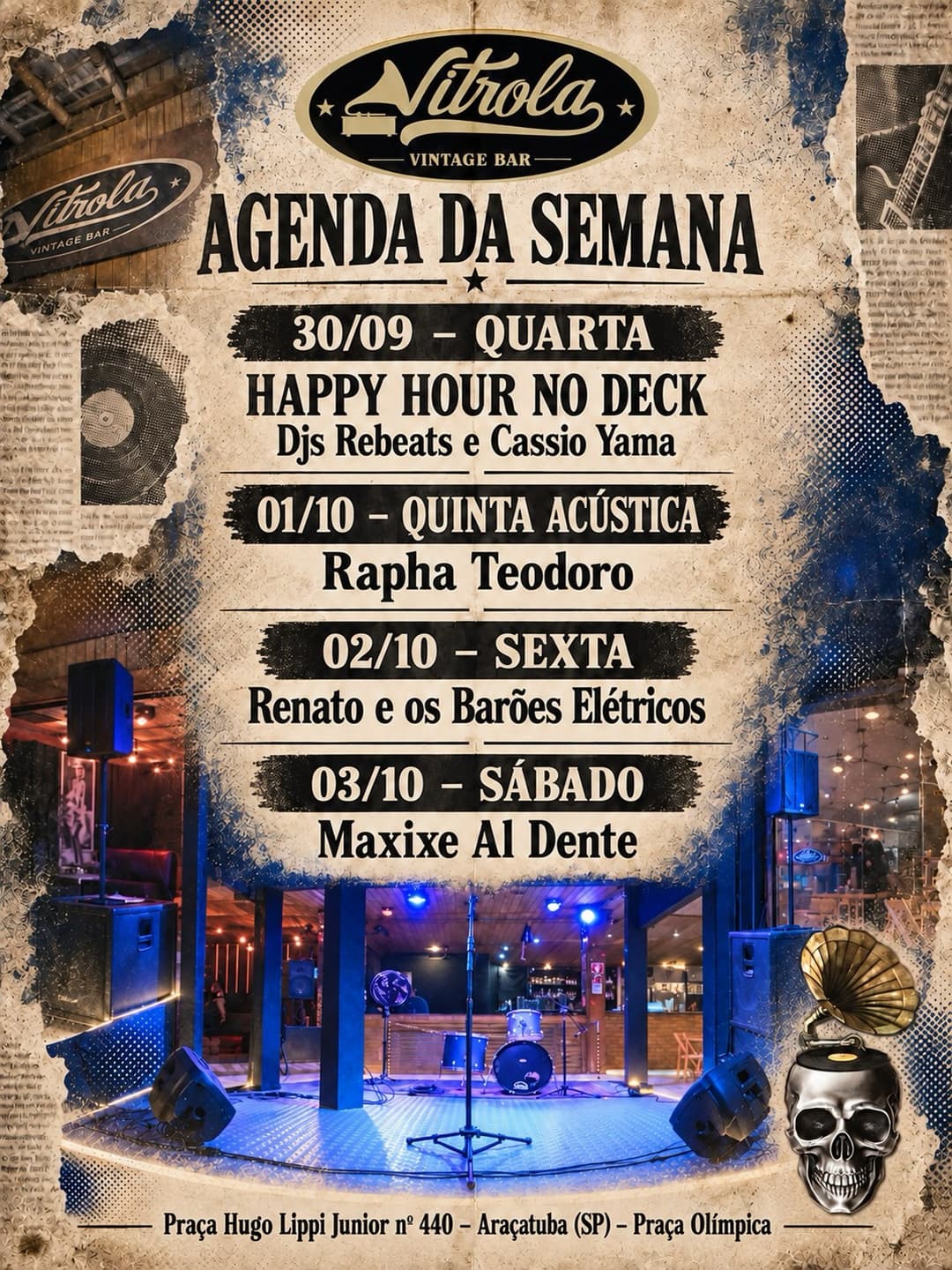 Flyer de Maxixe Al Dente