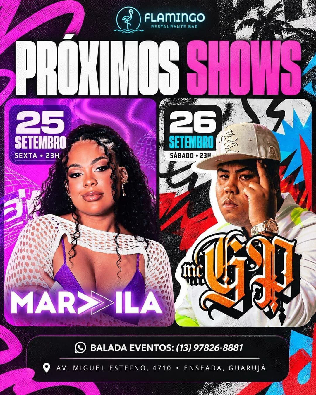 Flyer de MC GP