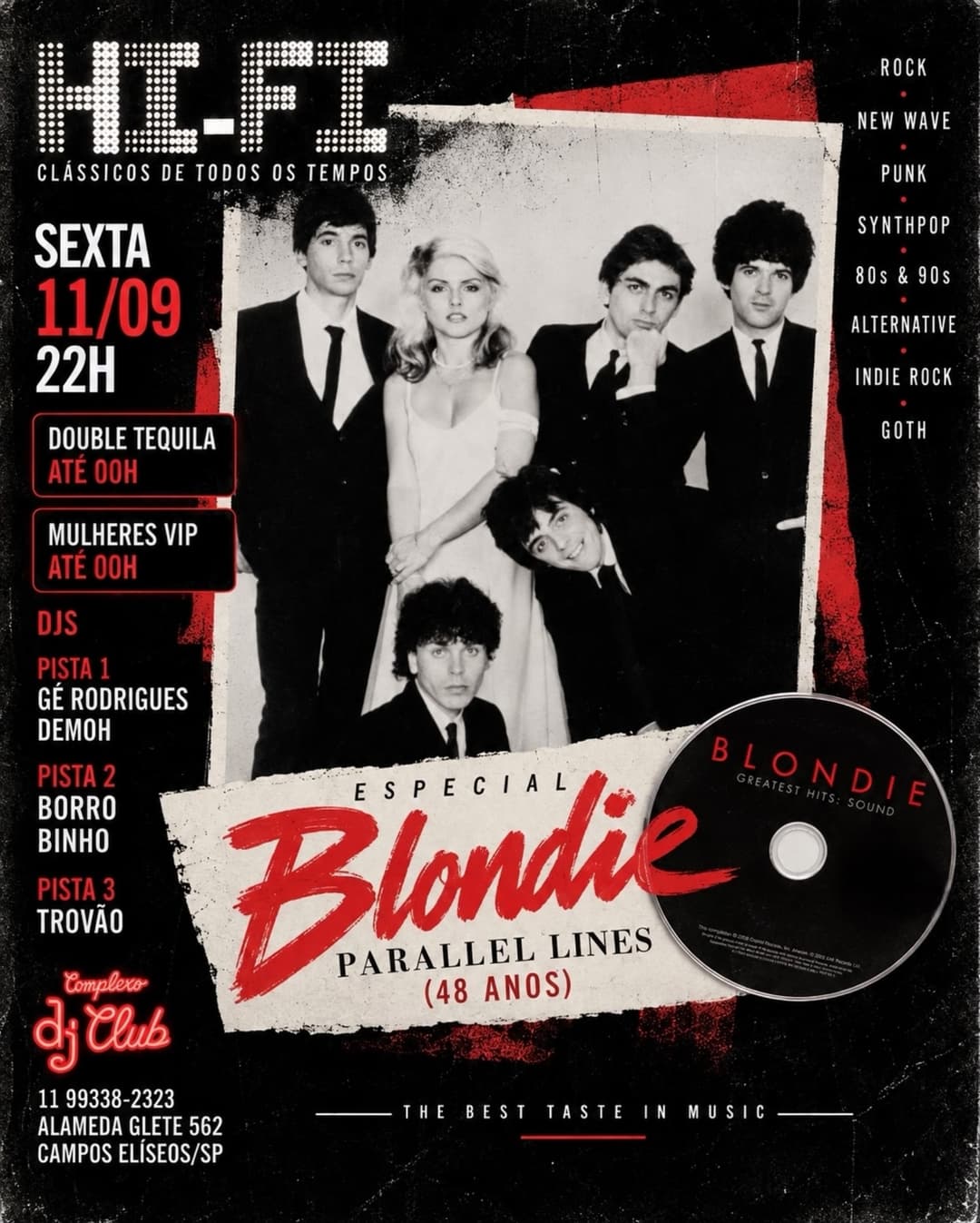 Flyer de Trovão, Gé Rodrigues, Demoh, Borro e Binho