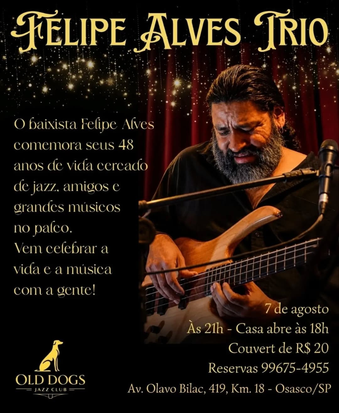 Flyer de FELIPE ALVES