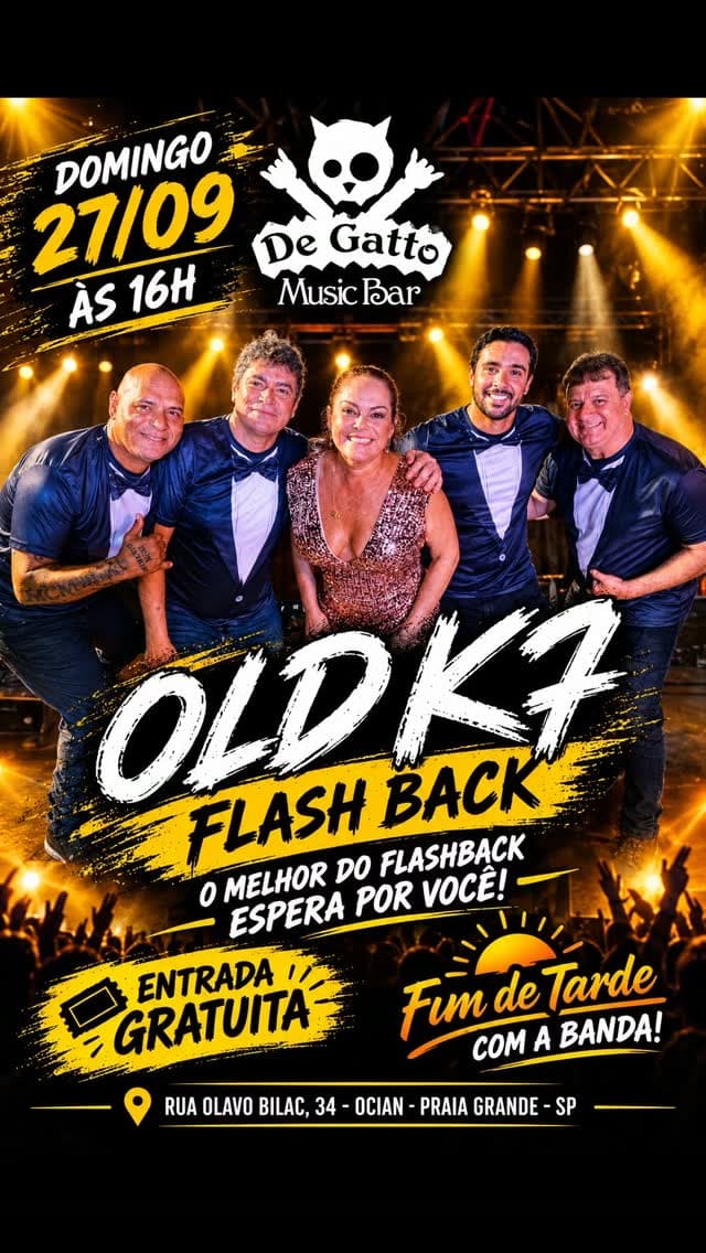 Flyer de Old K7