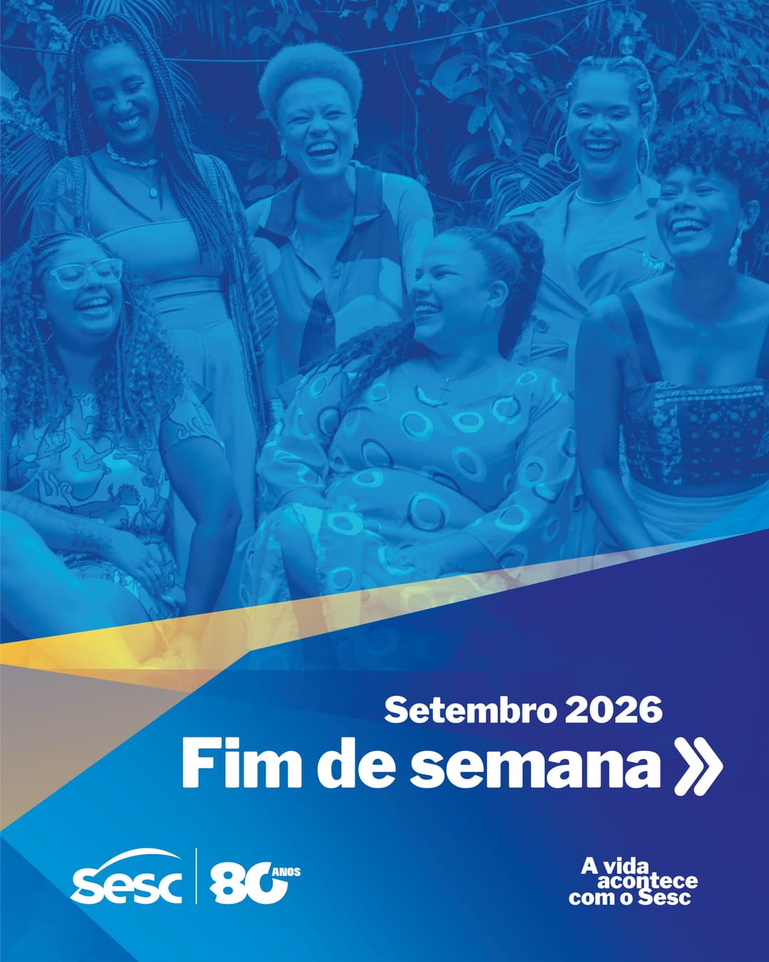 Flyer de Luíza Villa e Só Caetano