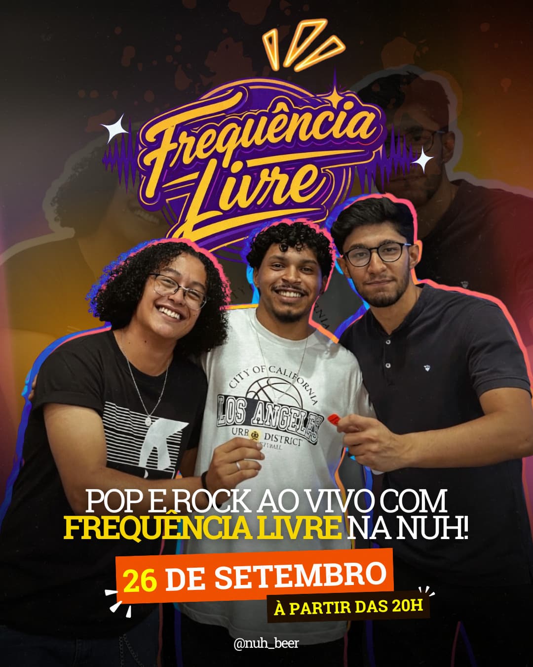 Flyer de Frequência Livre