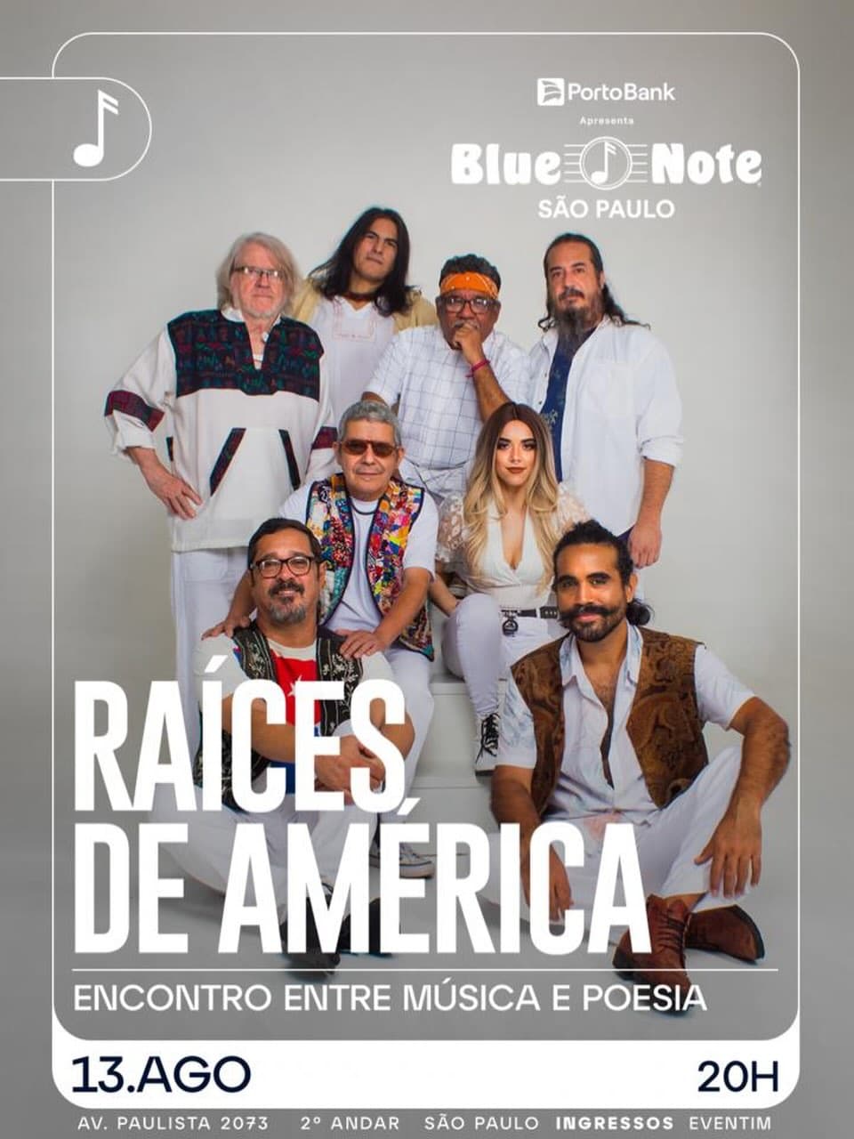 Flyer de Raíces de América