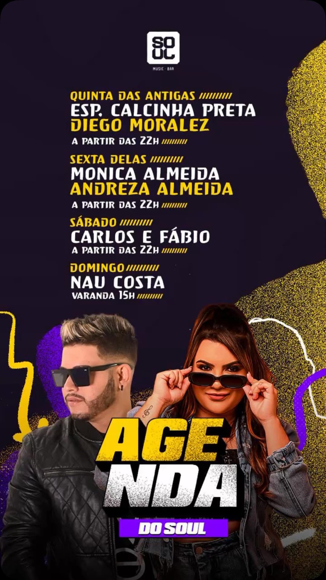 Flyer de Nau Costa