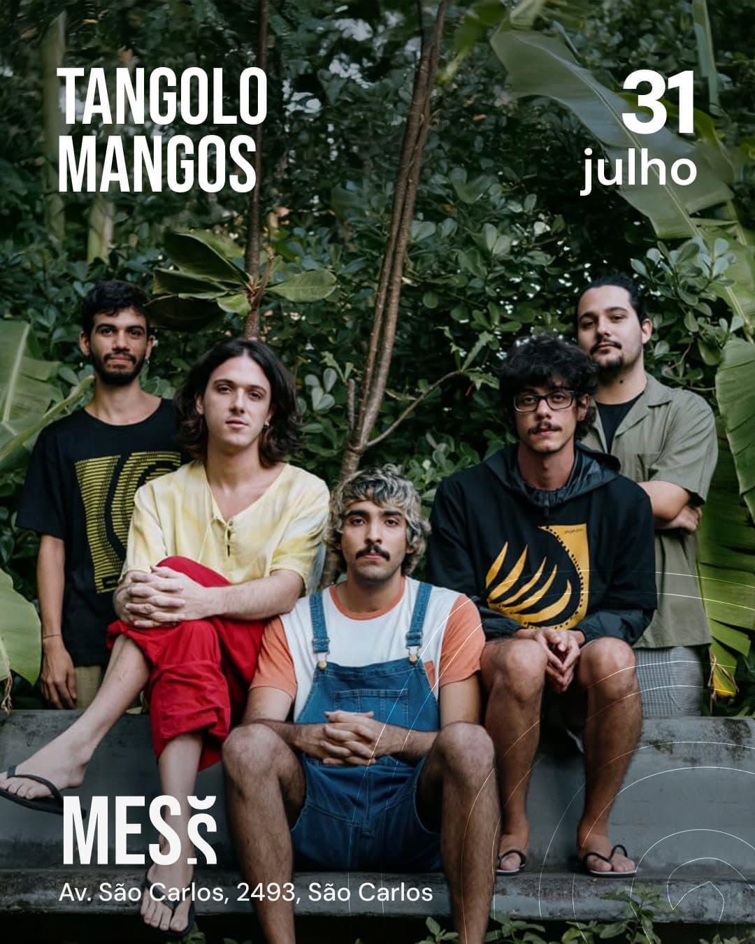 Flyer de Tangolo Mangos e Fernando Trz