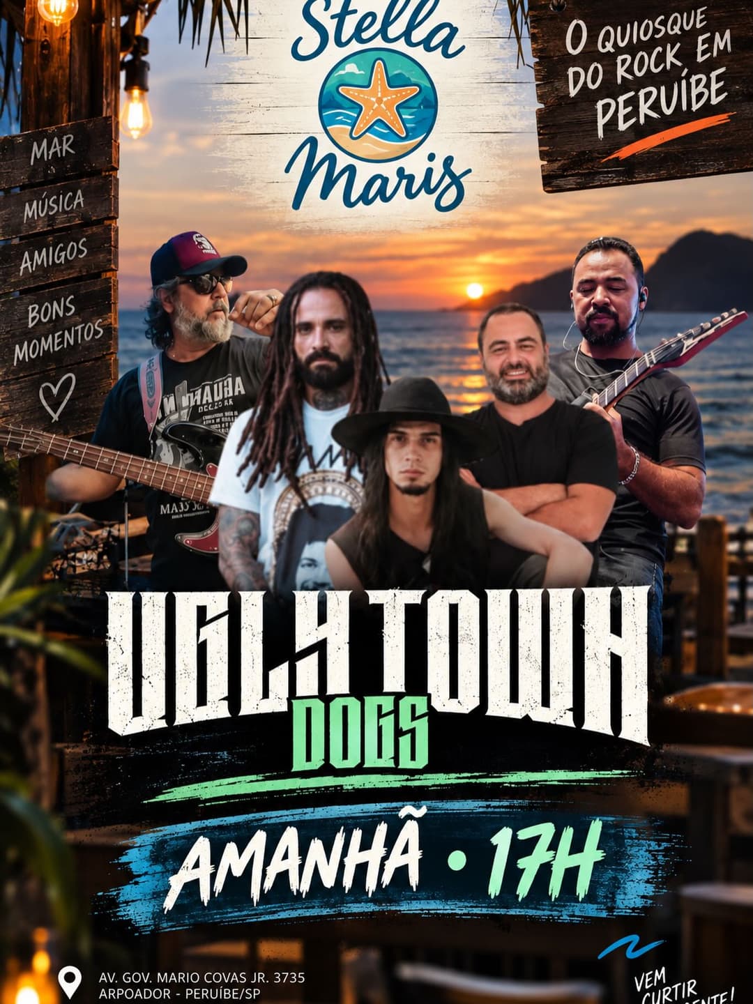 Flyer de Ugly Town Dogs