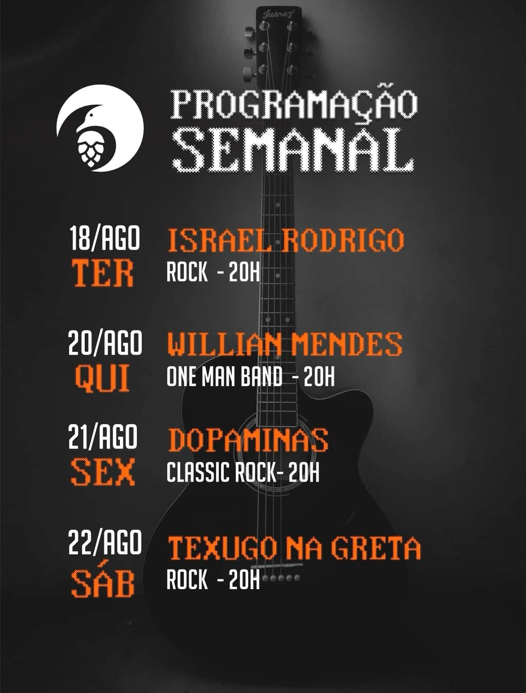 Flyer de Willian Mendes