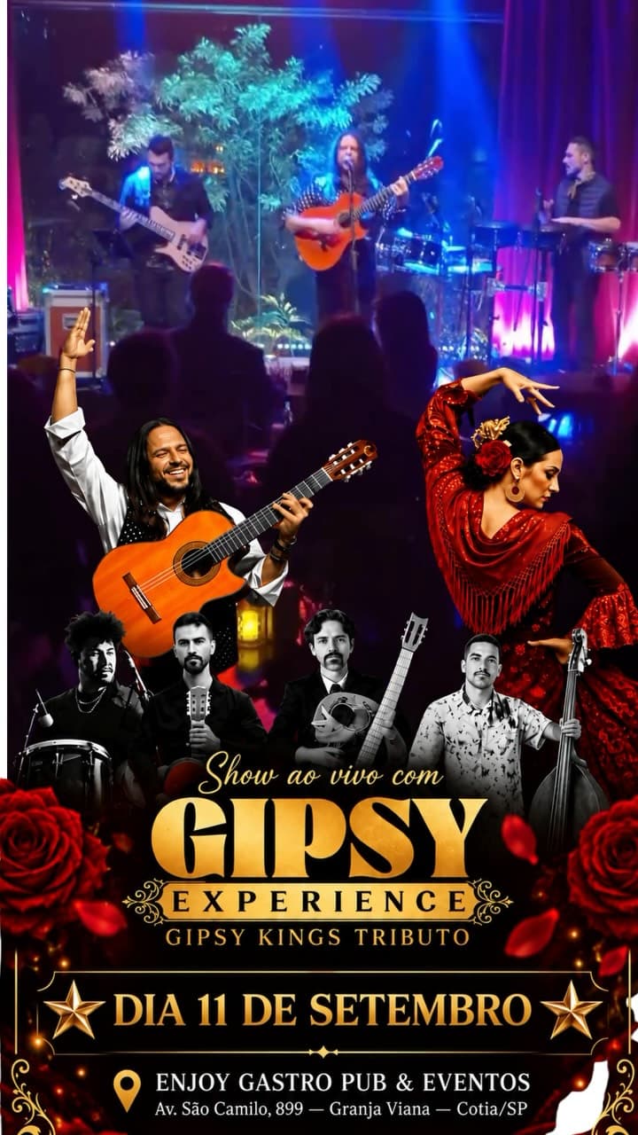 Flyer de Gipsy Experience