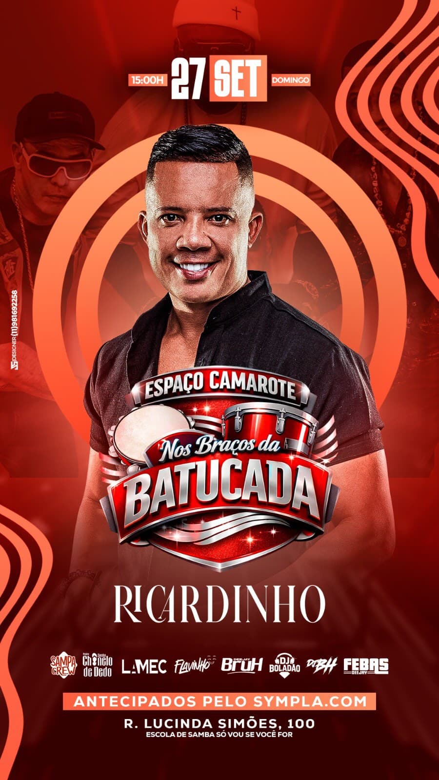 Flyer de Ricardinho Lima