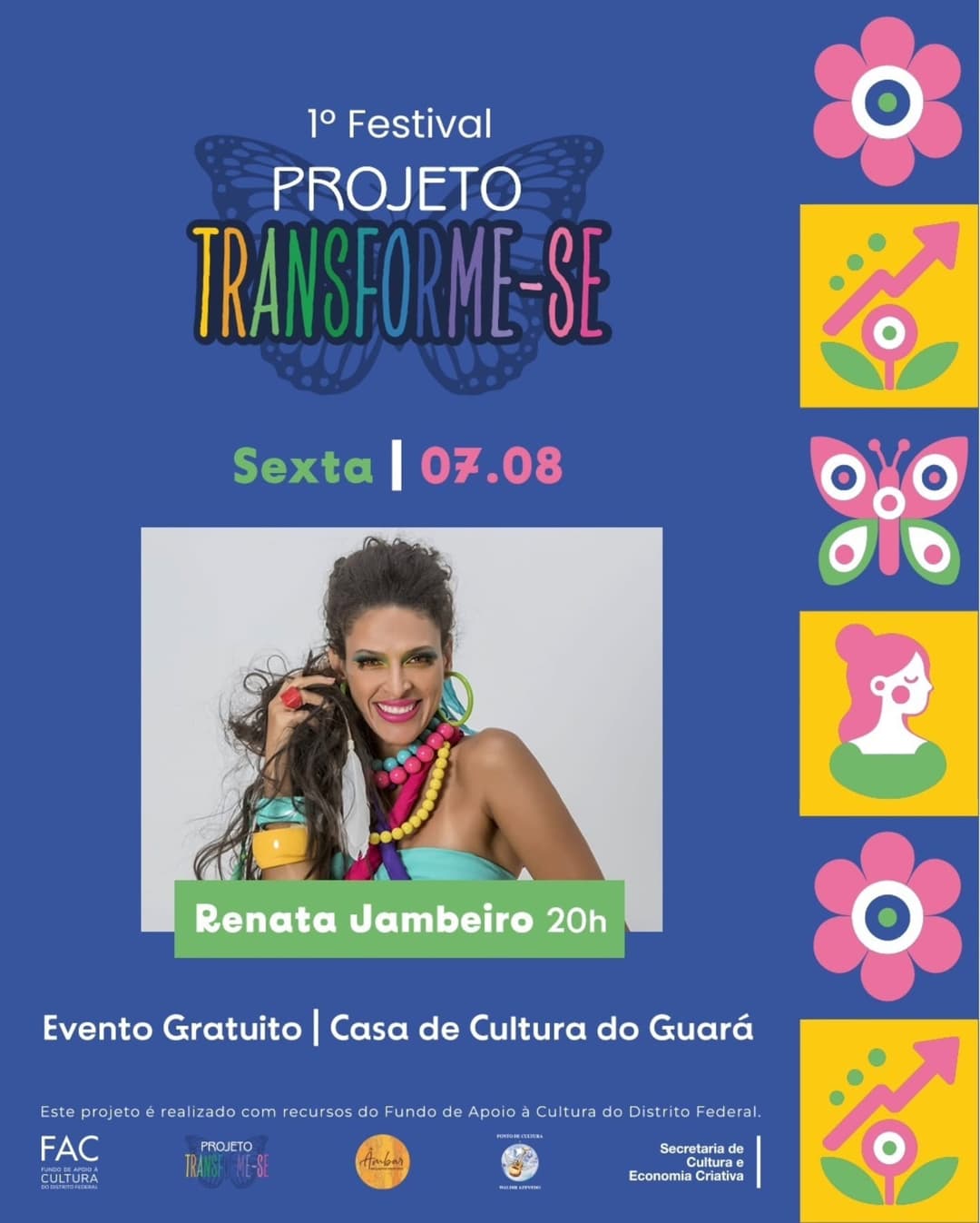 Flyer de Renata Jambeiro