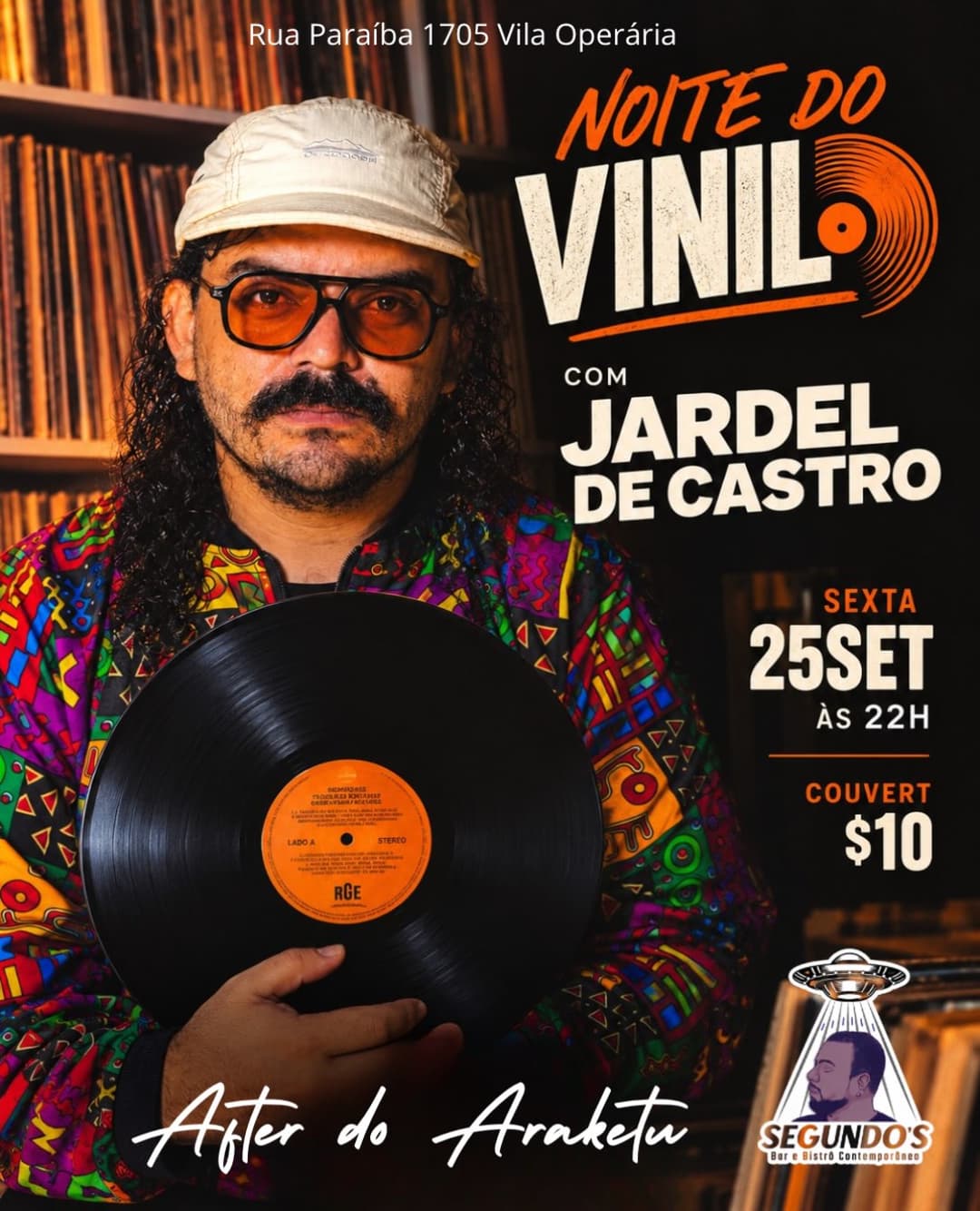 Flyer de Jardel de Castro