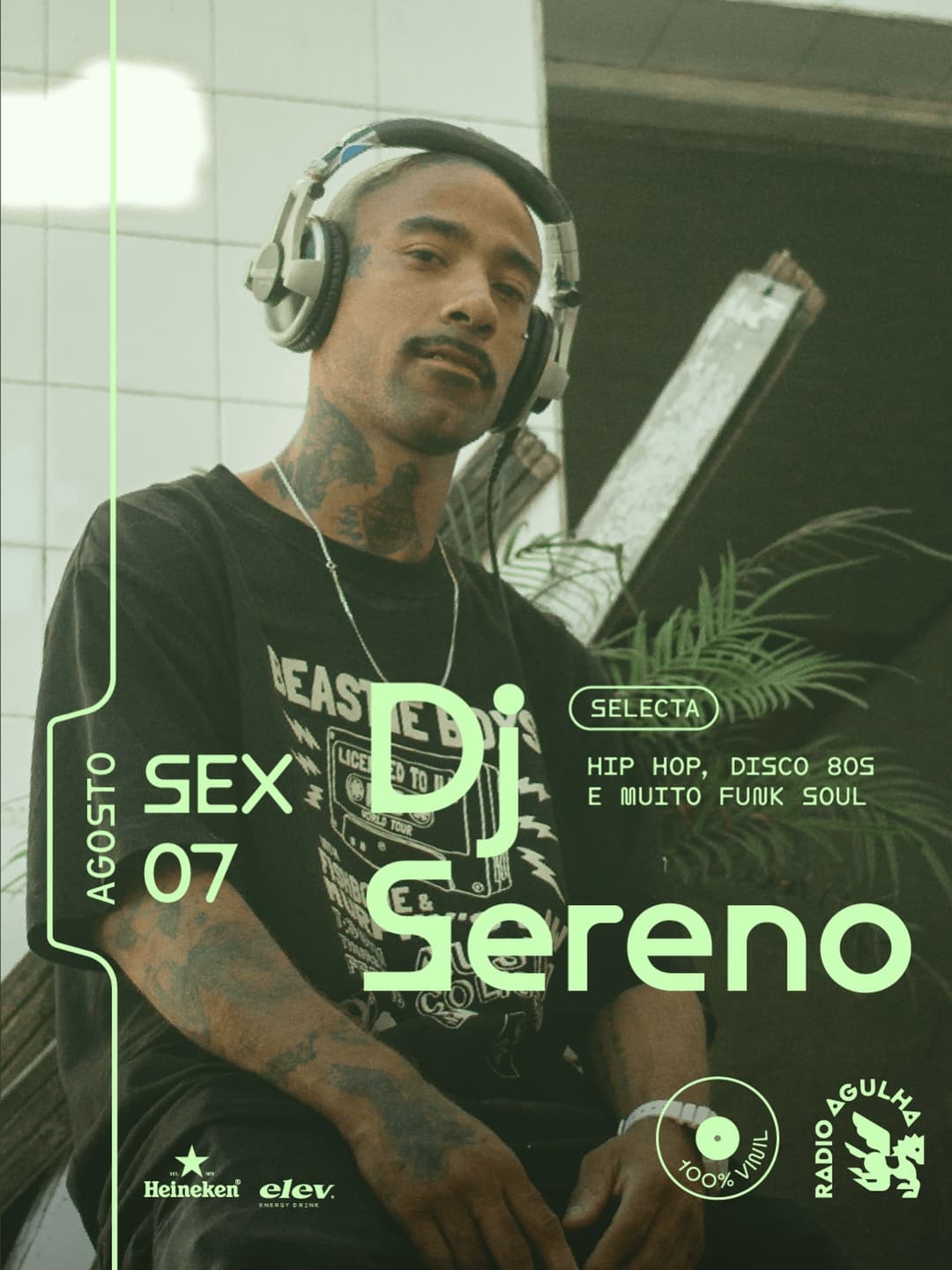 Flyer de DJ Sereno