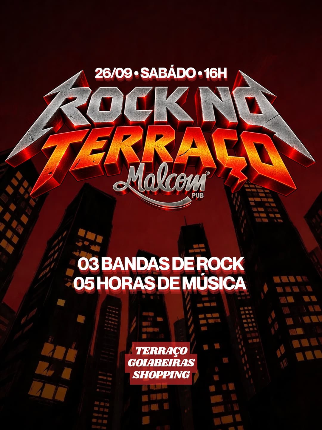 Flyer de The Four Horsemen e mais 2 artistas