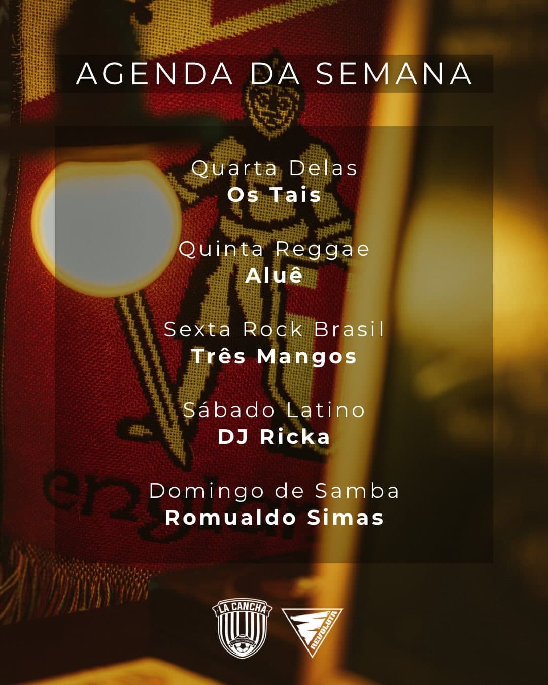 Flyer de Três Mangos