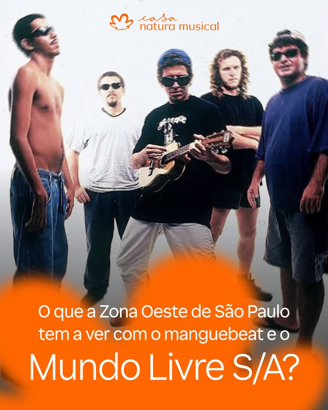 Flyer de Mundo Livre S/A