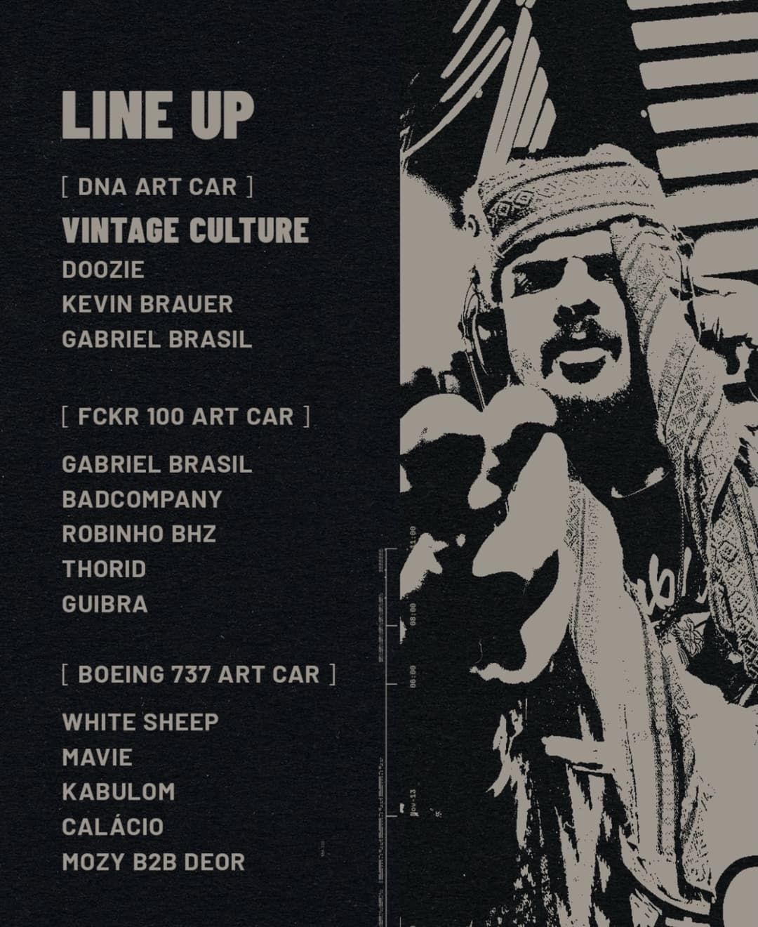 Flyer de White Sheep - Gustavo Peluzo