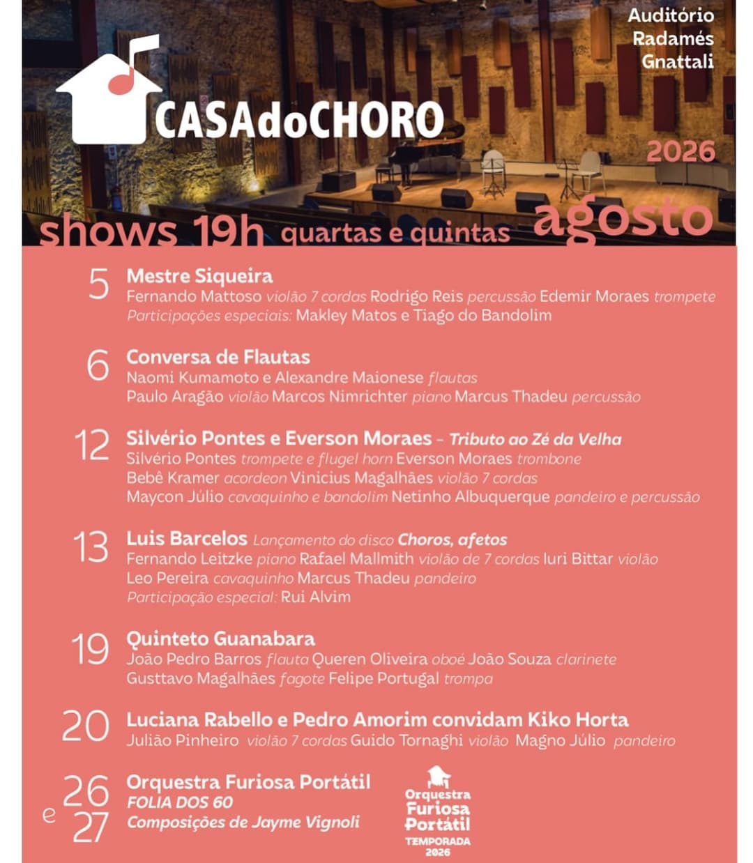 Flyer de Mestre Siqueira