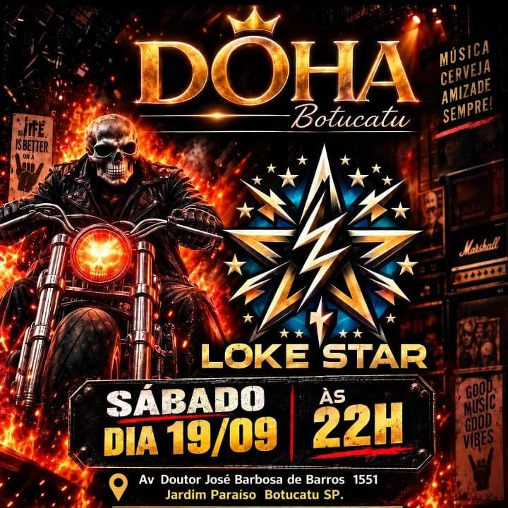 Flyer de LOKE STAR