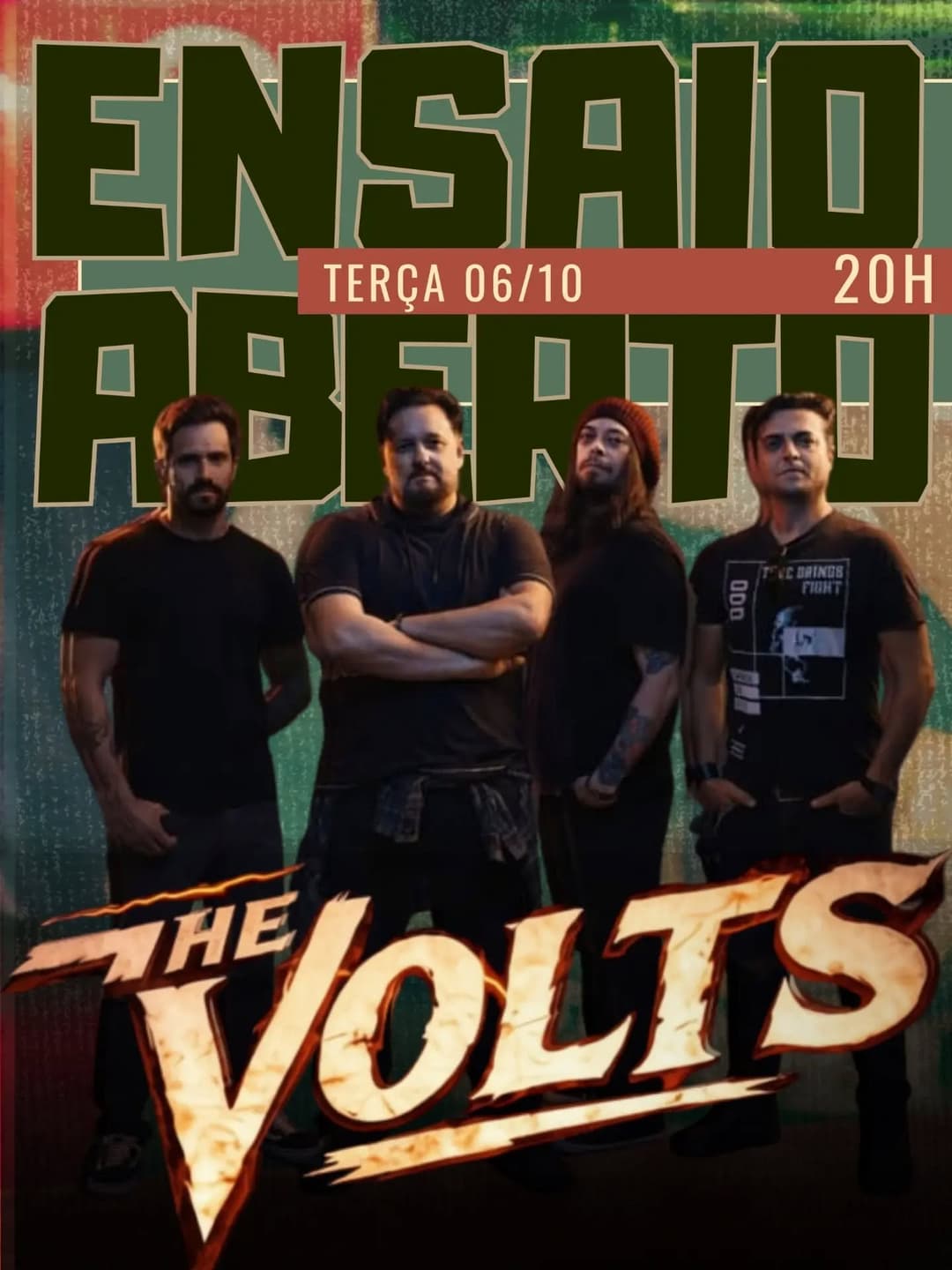 Flyer de The Volts