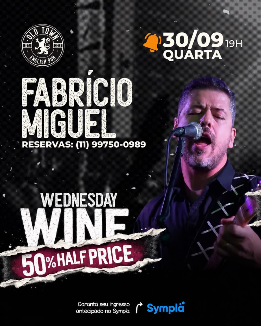 Flyer de Fabricio Miguel