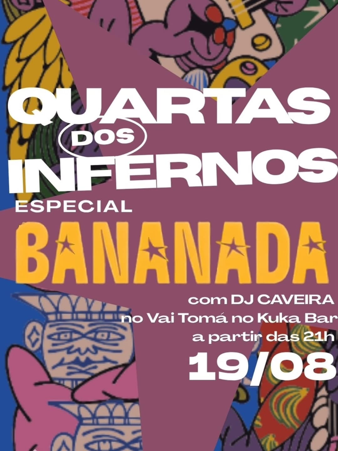 Flyer de DJ Bruno Caveira