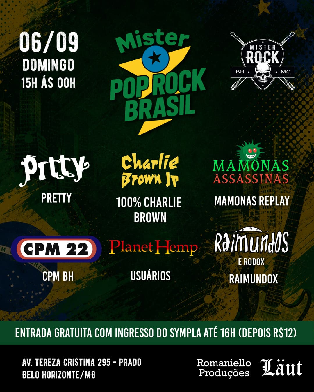Flyer de Pretty Pitty Tributo