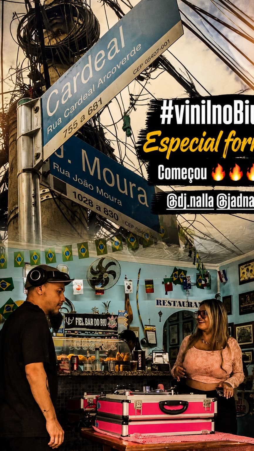 Flyer de Jadna e DJ Nalla