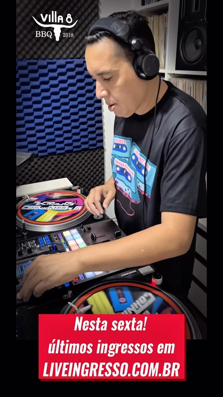 Flyer de DJ Marquinhos Espinosa