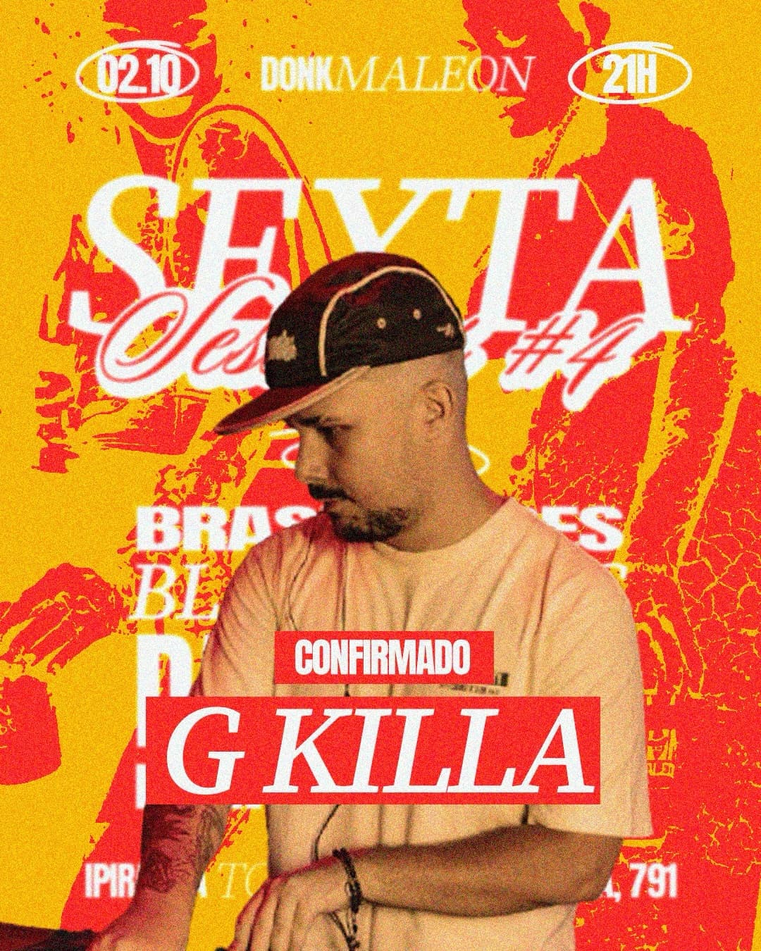 Flyer de AKA CVIO, Kizo Man e G’KILLA