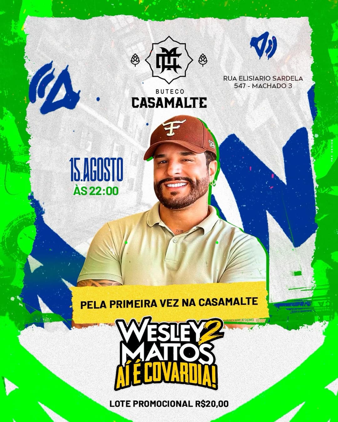 Flyer de Wesley Matos