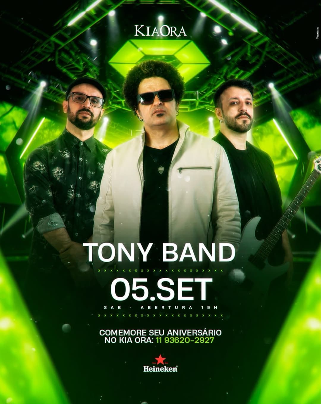 Flyer de @tonybandlivemusic
