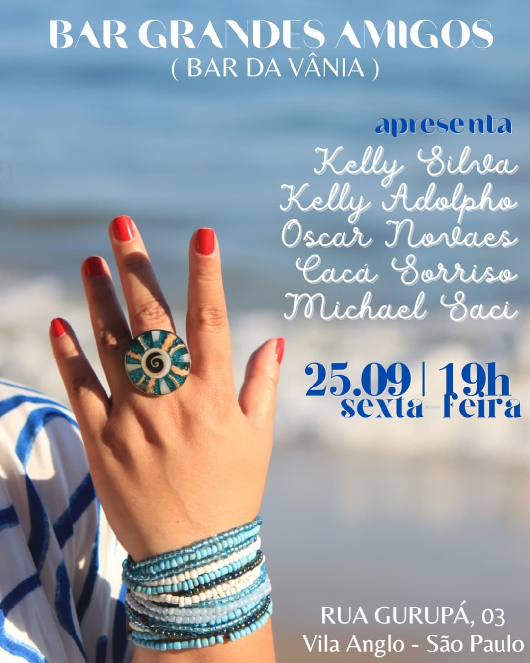Flyer de Kelly Silva e KELLY SILVA