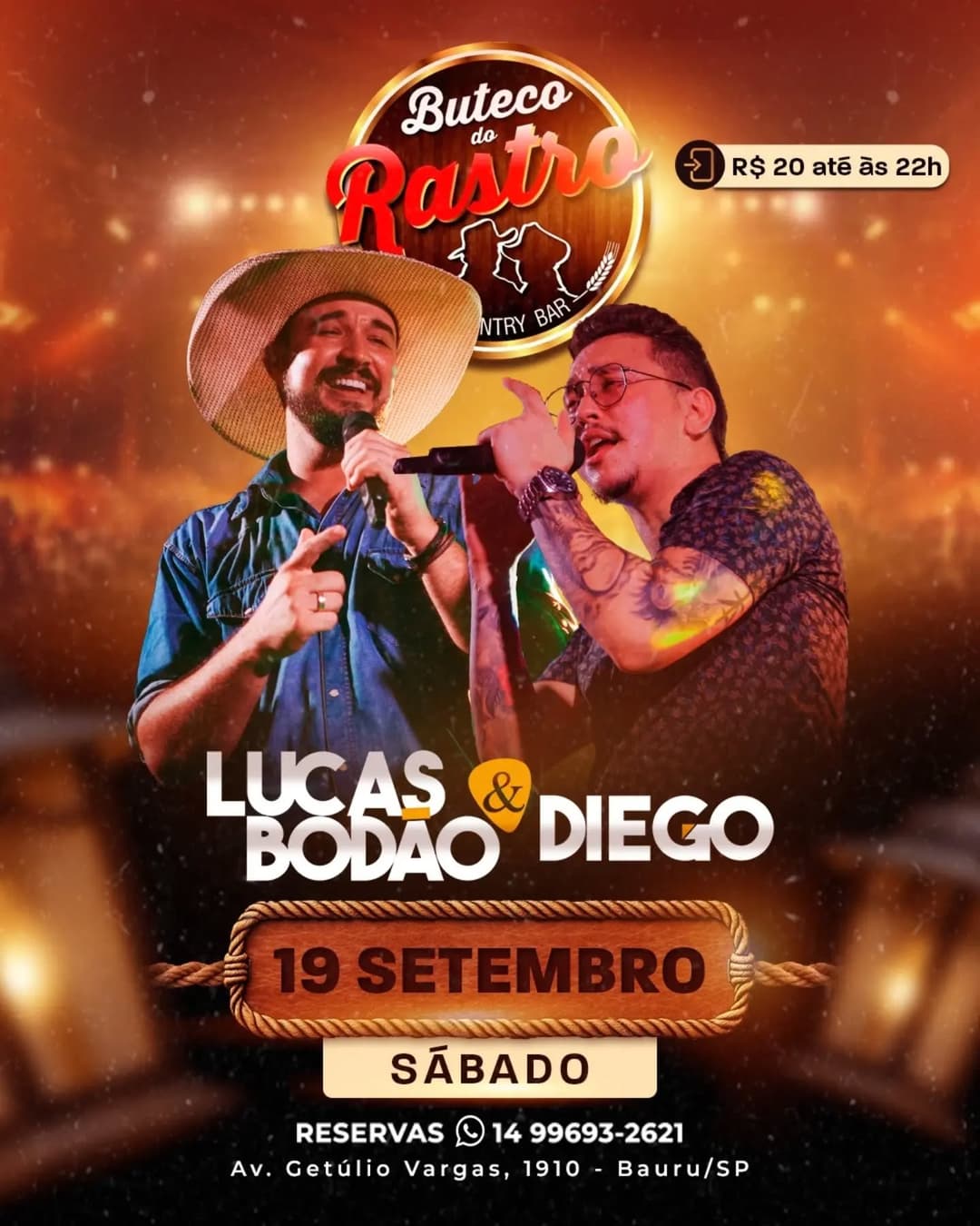 Flyer de Danilo Caparroz