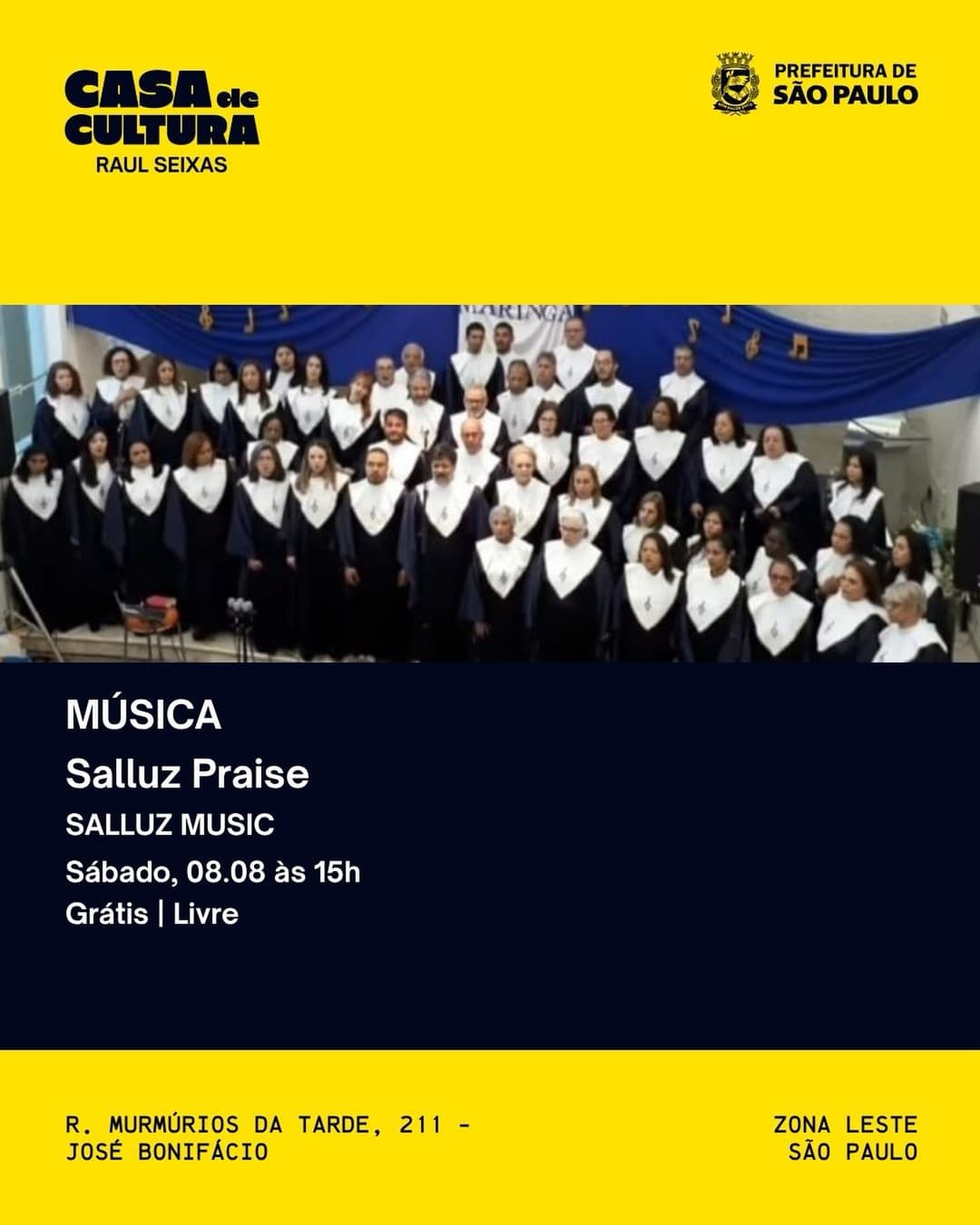 Flyer de Salluz Music