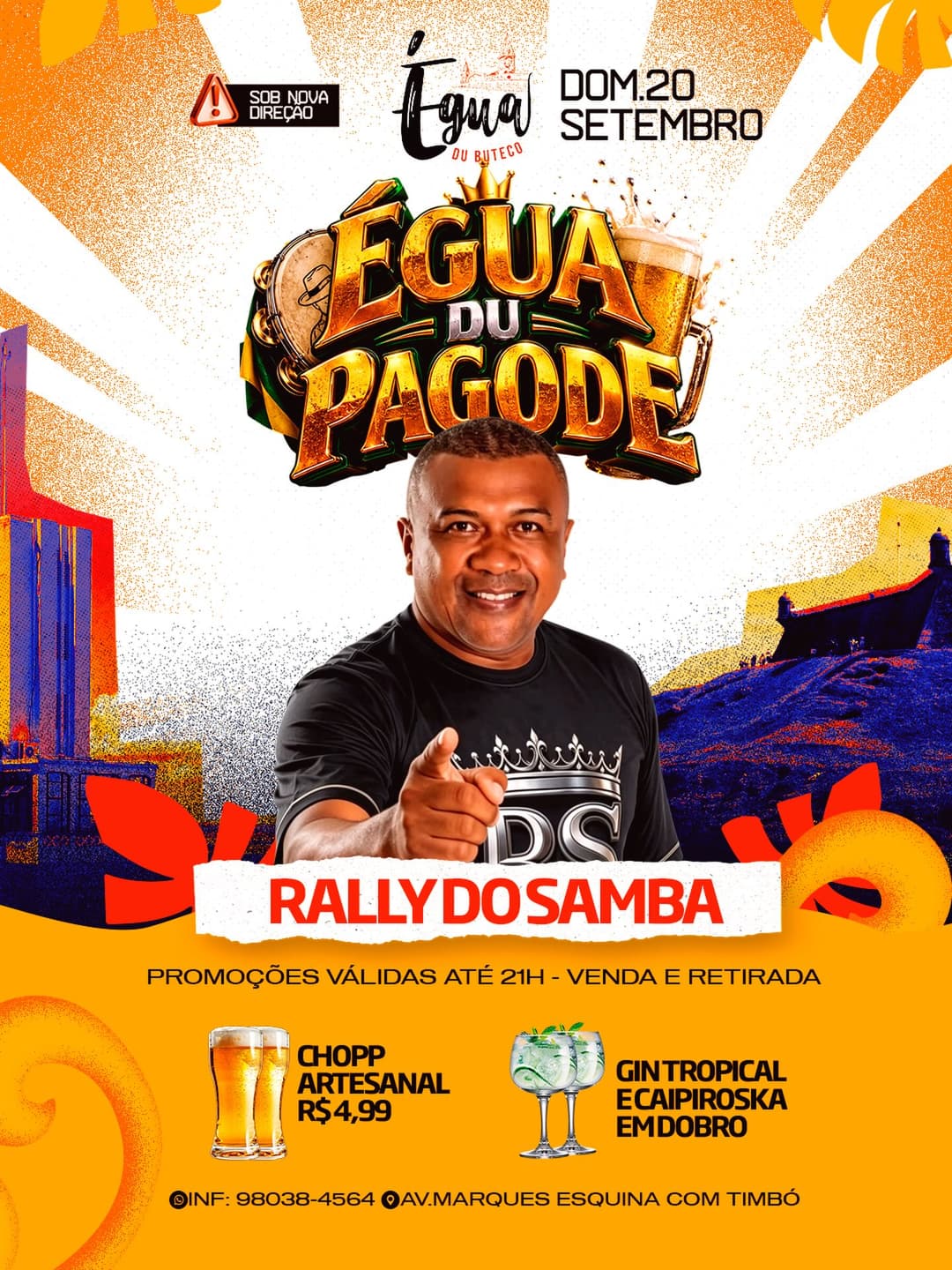 Flyer de RALLY DO SAMBA