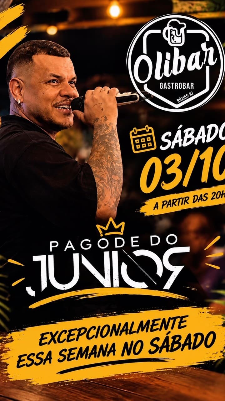 Flyer de Luiz Junior