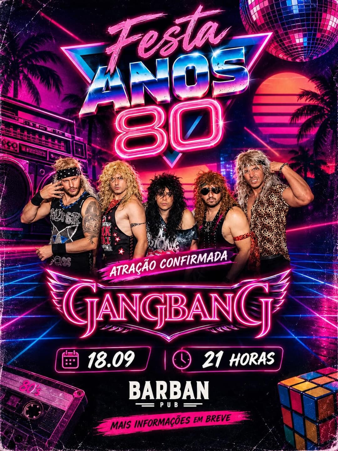 Flyer de Gang Bang e parradjofficial