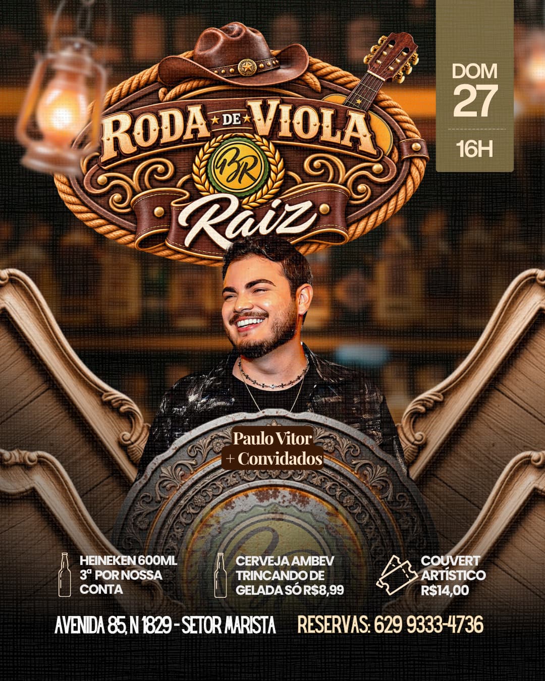 Flyer de Paulo Vitor