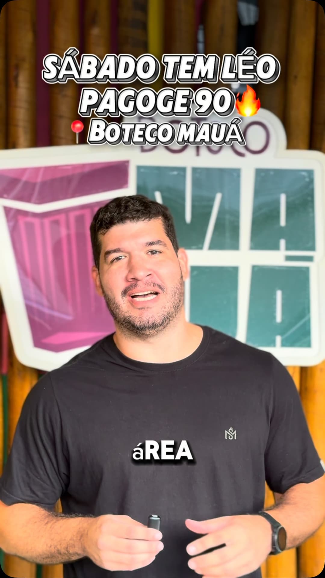 Flyer de Leo Pagode 90