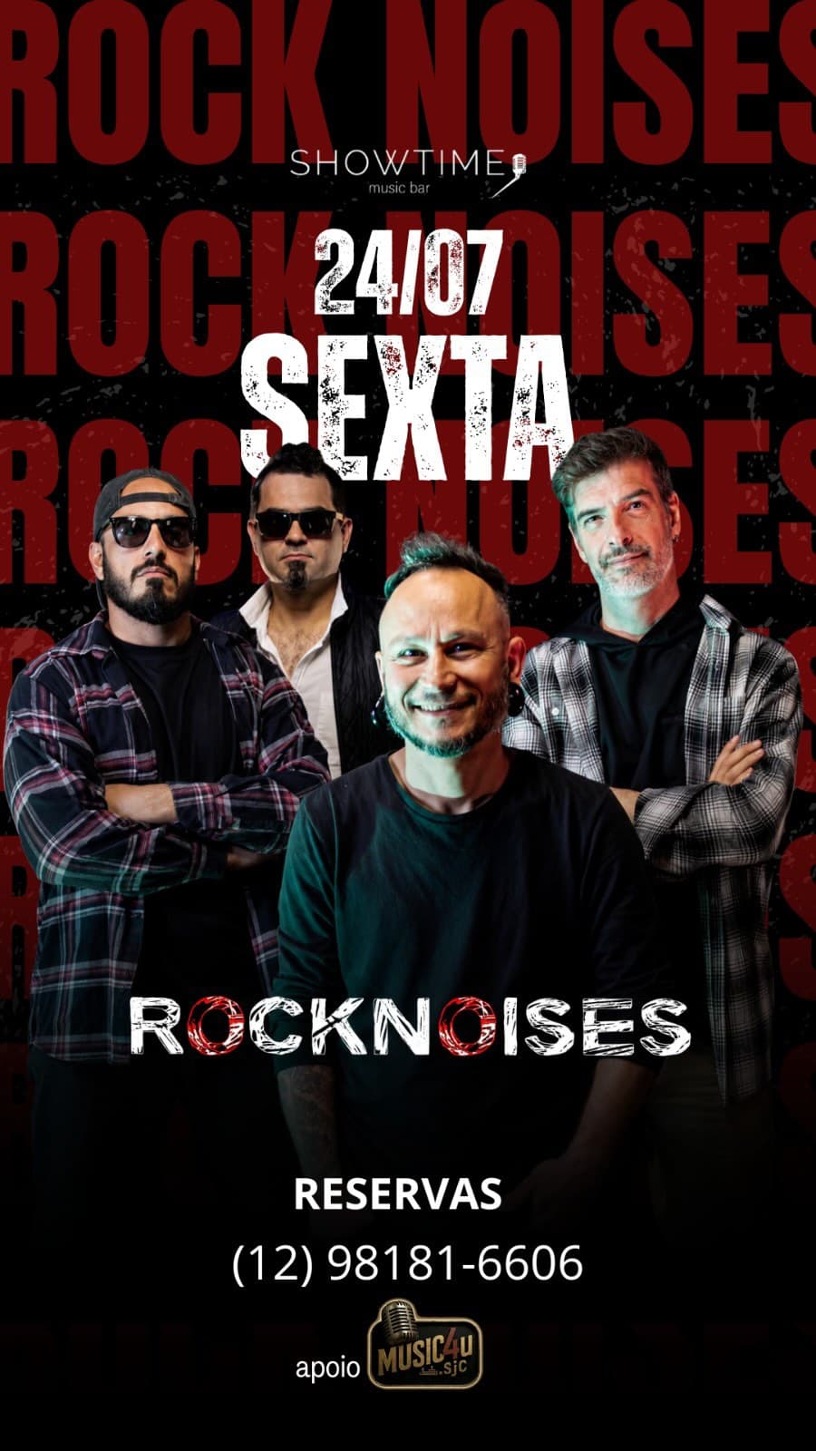 Flyer de Rock Noises