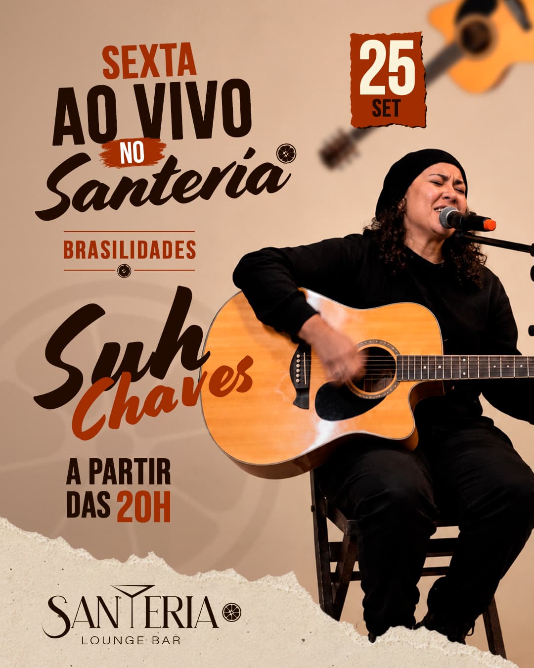Flyer de Suh Chaves