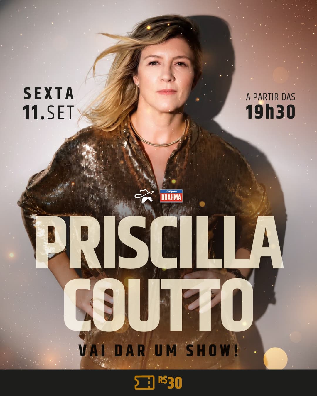Flyer de Priscilla Coutto