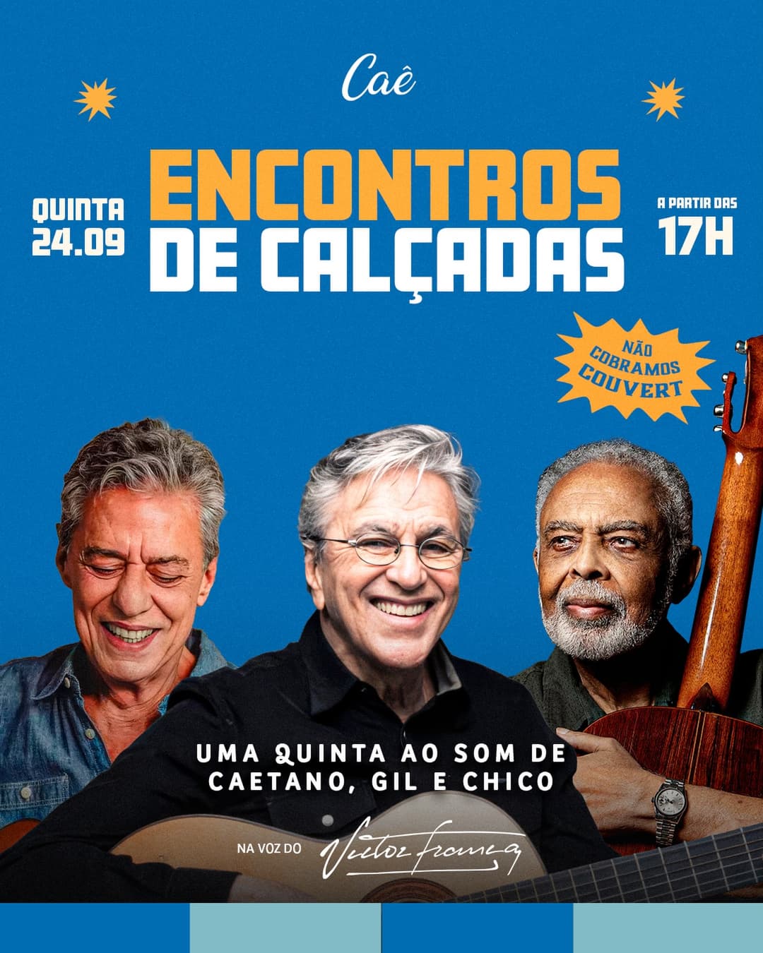 Flyer de Victor Francama