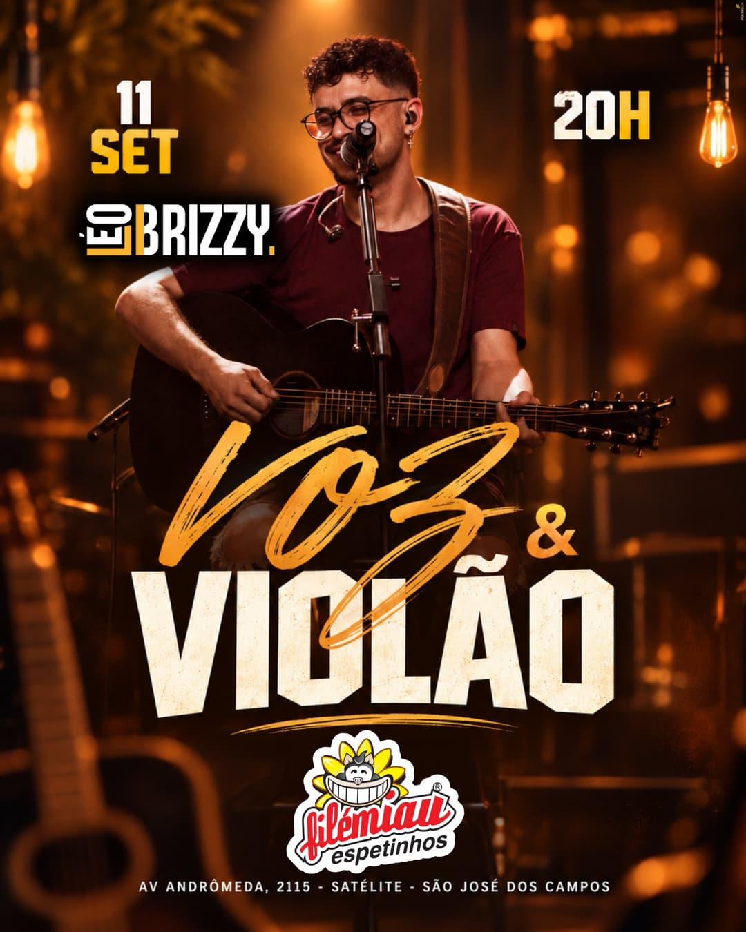 Flyer de Léo Brizzy
